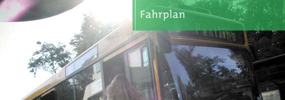 Regensburger Verkehrsverbund GmbH & Co. KG: Fahrplan