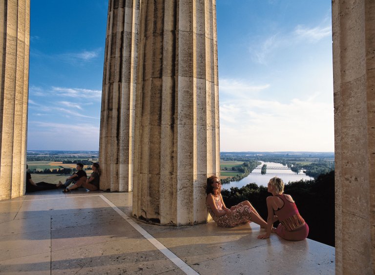 Grossansicht in neuem Fenster: Auf der Walhalla