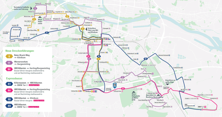 Ab 10. Dezember: Expressbusse bringen Sie schneller ans Ziel