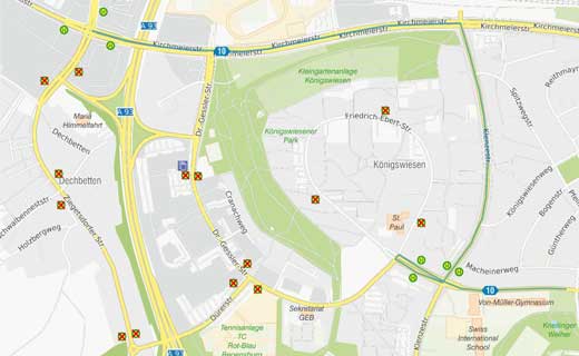 Sperrung Dr.-Gessler-Str Linie 10 Sperrung Dr.-Gessler-Str Linie 10