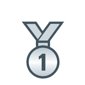 Medaille 1. Platz