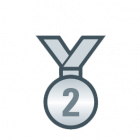 Medaille 2. Platz