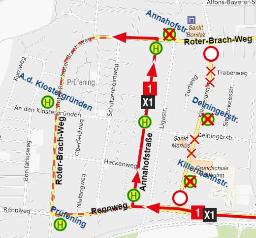Sperrung-Killermannstraße-X1 Sperrung-Killermannstraße-X1