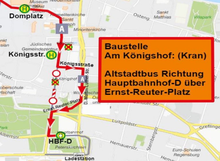 210915 Karte Uml Linie A Ri HBF 210915 Karte Uml Linie A Ri HBF