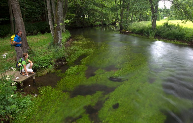 Schwarze Laber Fluss