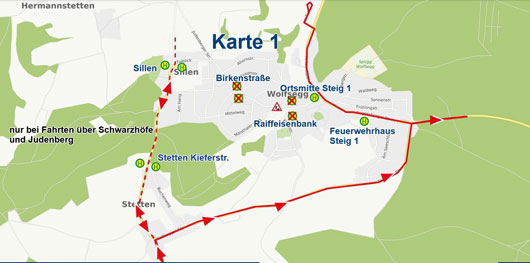 Wolfsegg, Karte 1 (09.07. - 10.07.2025)