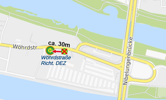 Karte Wöhrdstraße