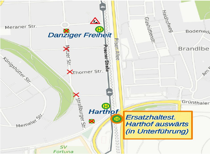 Karte Siedlerfest Danziger Freiheit