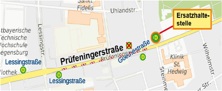 Grossansicht in neuem Fenster: Karte HS Goethestraße ab 16.06.26