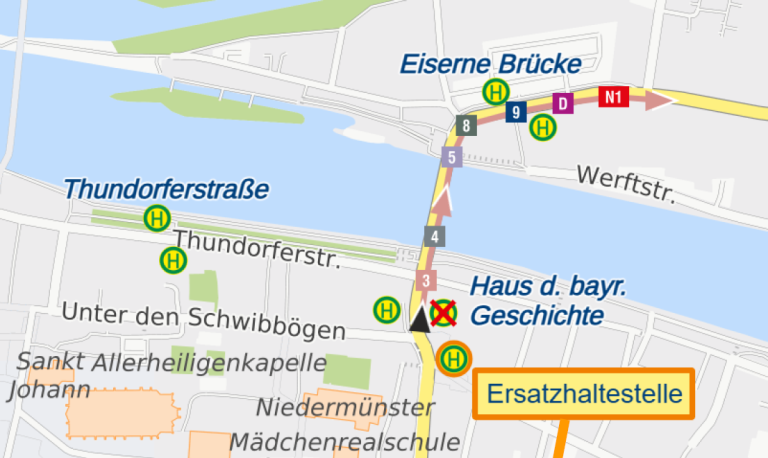 Grossansicht in neuem Fenster: Karte HS Haus d. Bayer. Geschichte ab 22.06.26