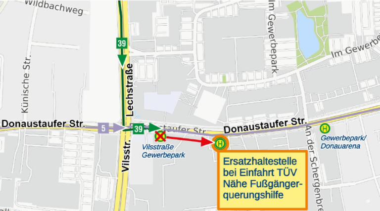 Grossansicht in neuem Fenster: Karte Hst-Verlegung 